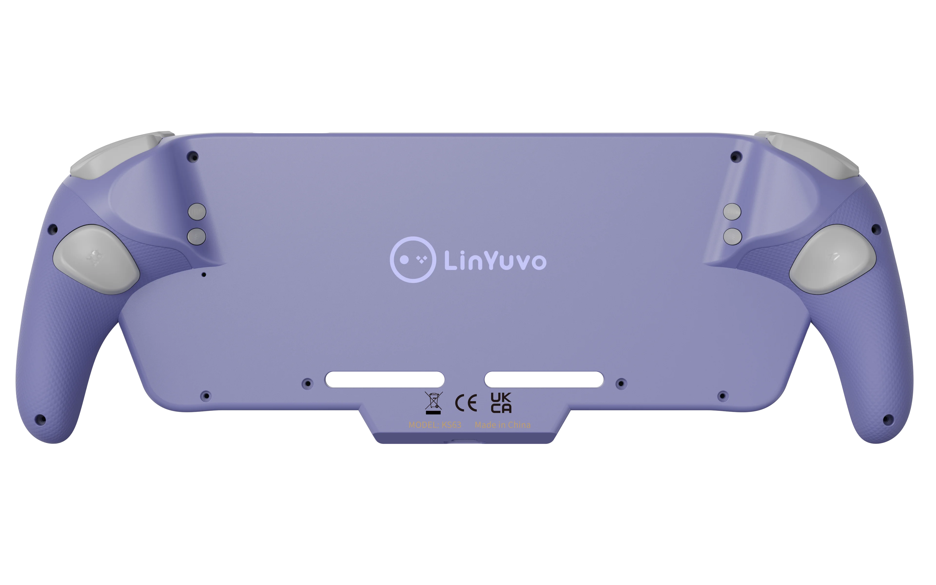 LinYuvo Retro Gamepad KS63 for Switch OLED with Dazzle Color Supports Programming &Vibration Adjustment,Silicone material