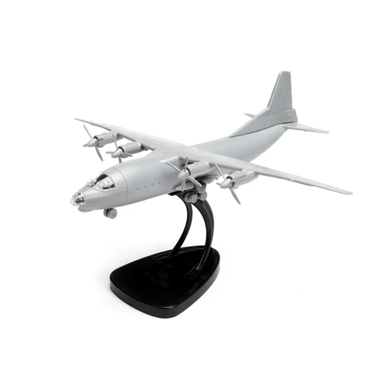 4D 1/144 An-12 Military Transport Aircraft Assembly Puzzle Model Simulated Airplane Toy