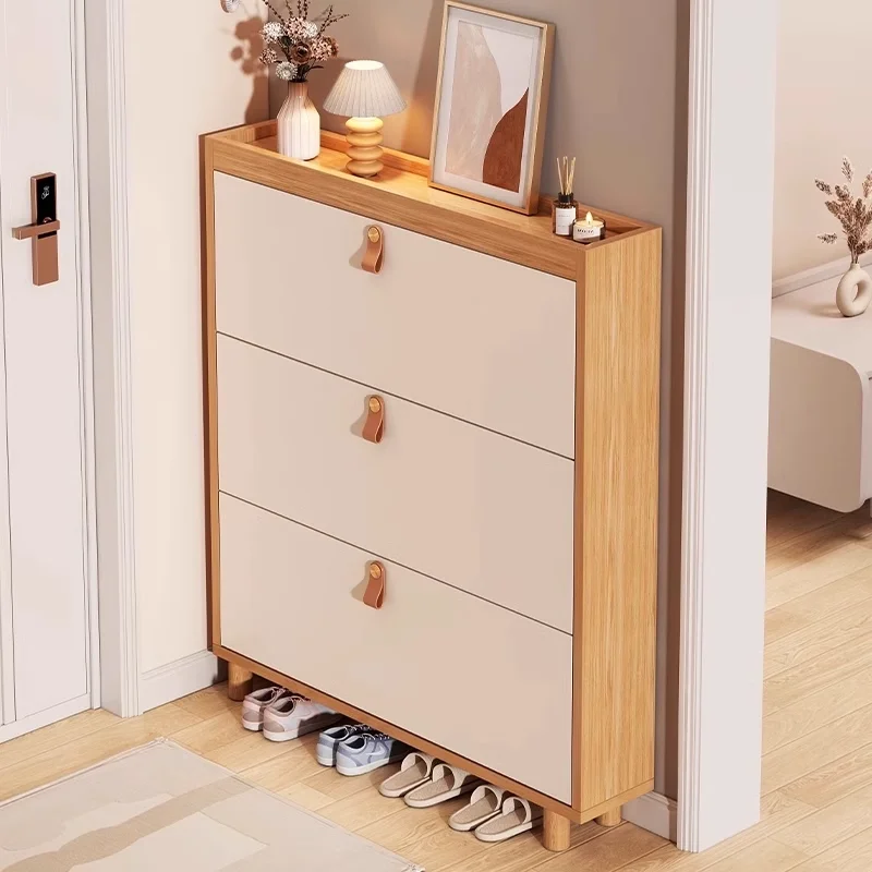 

Vertical Modern Shoe Cabinets Wooden Minimalist Partition Organizer Shoe Cabinets Storage Rack Nordic Dormitorio Home Furniture