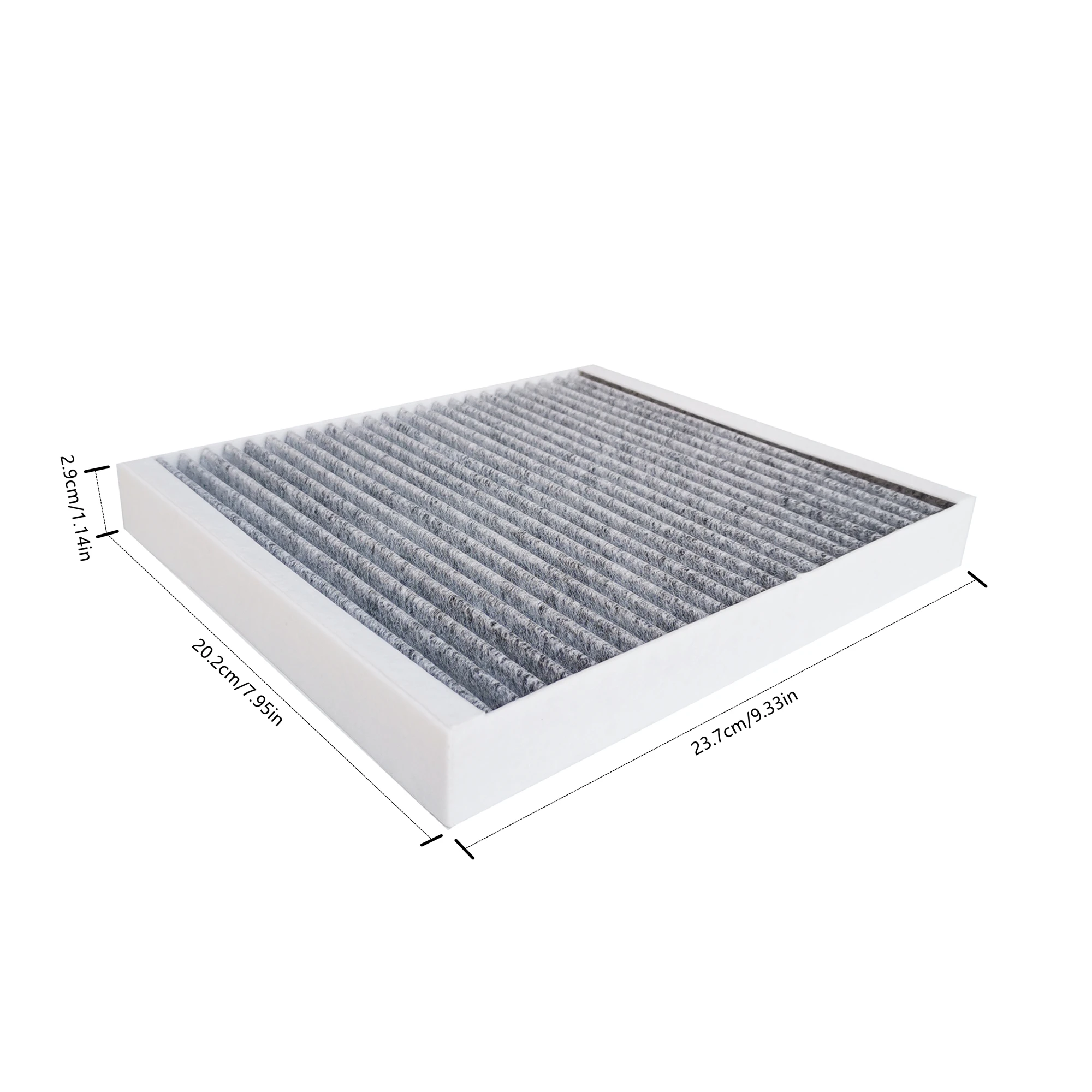 For Chevrolet BOLT EV CAMARO CORVETTE CRUZE EQUINOX MALIBU ONIX TRACKER Automotive Activated Carbon Air Conditioning Filter