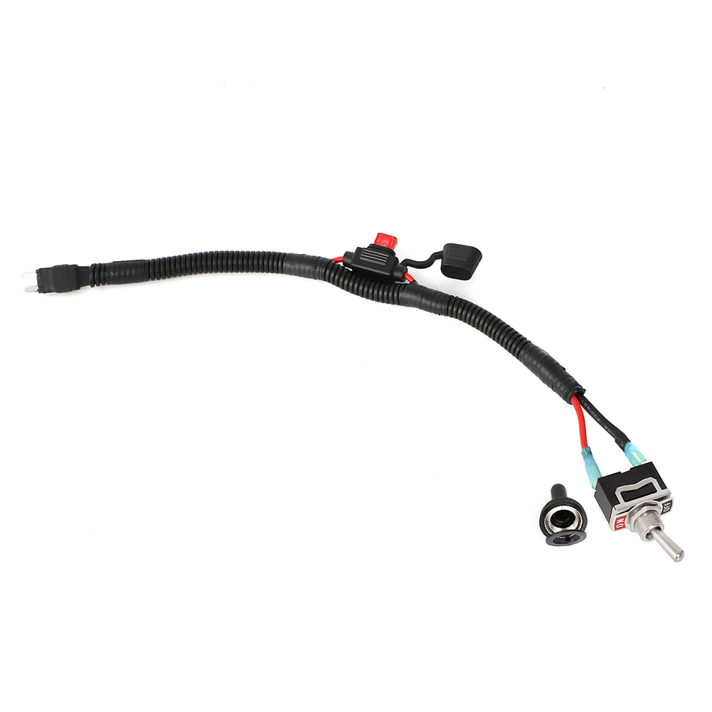 For Vehicles Mini Blade Fuse Automotive Switch Fuse Bypass Kit 35CM With 2 Fuses 10A/15A New Car Accessories