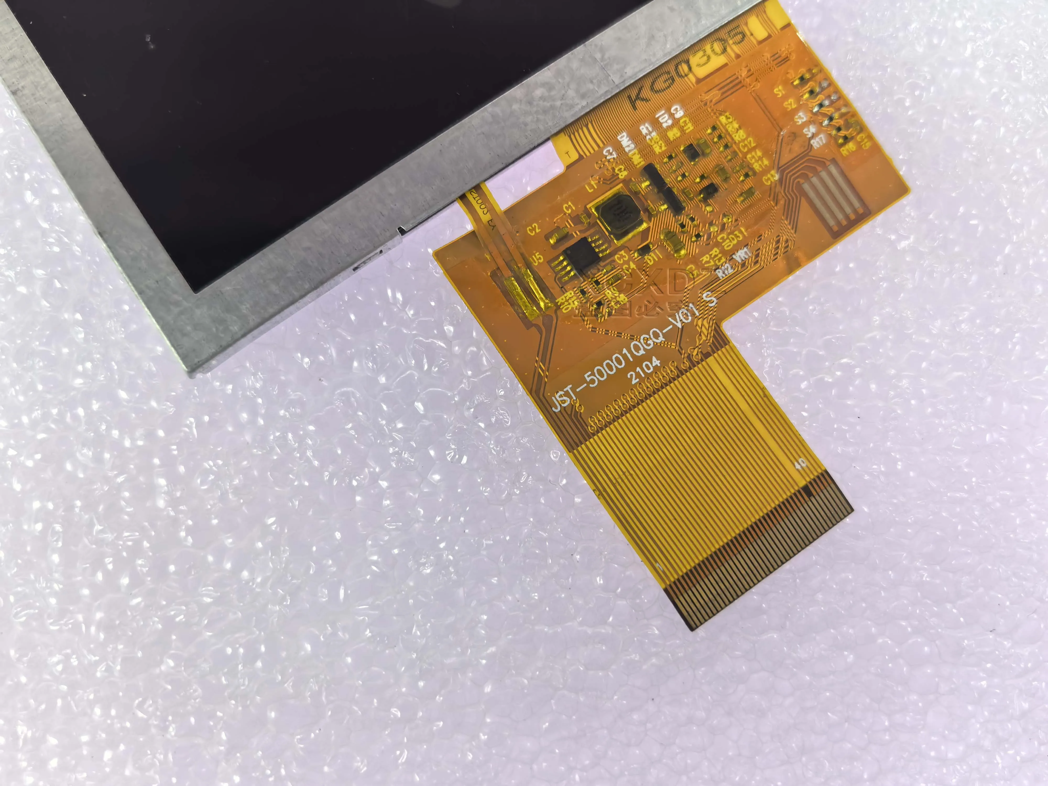 For 5-inch 40pin 800x480 LCD screen display JST-50001QGQ-V01 S LCD