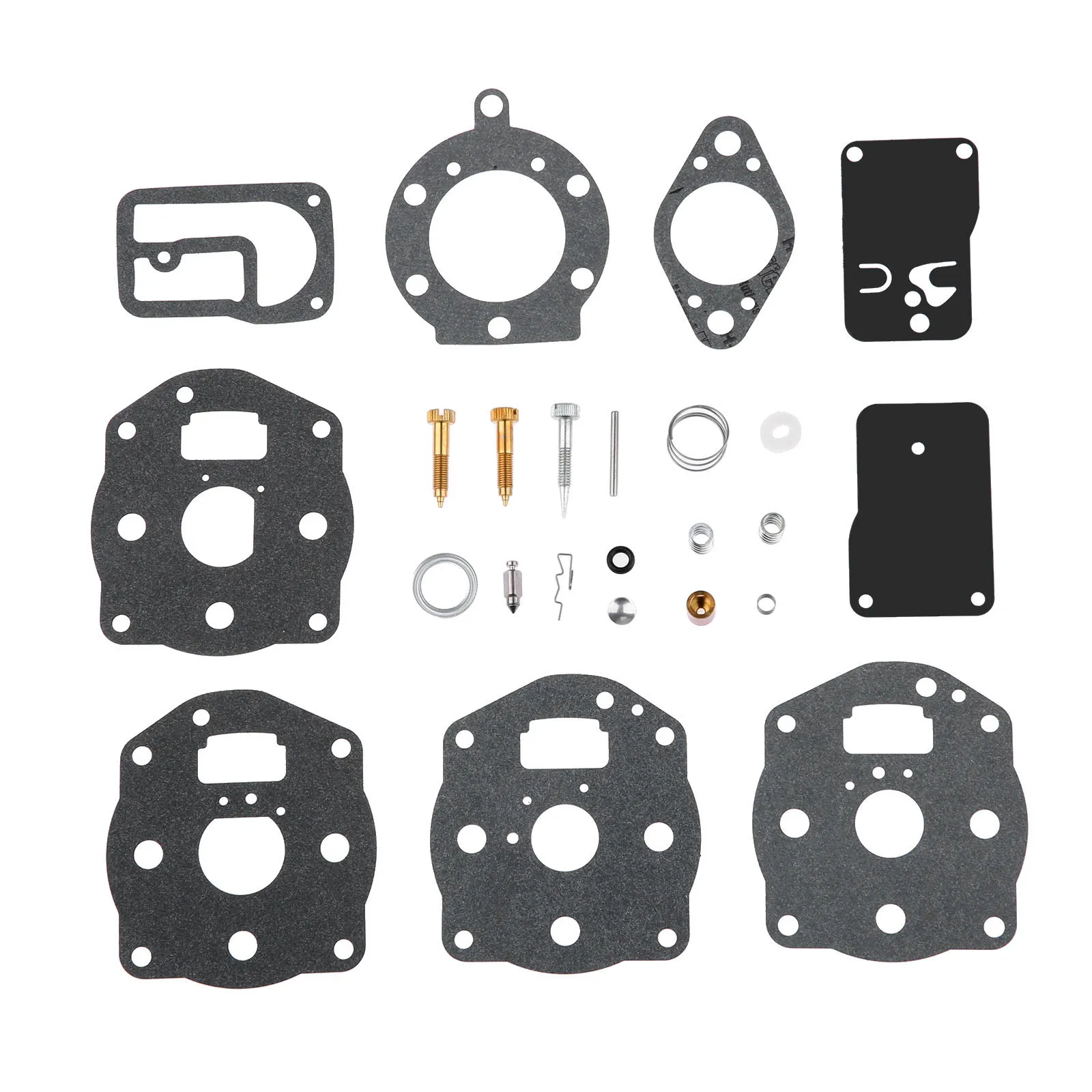 DRELD Carburetor Carb Rebuild Repair Overhaul Kit for Briggs & Stratton 394502 491539 694056 402447 402451 402707 422437 422442