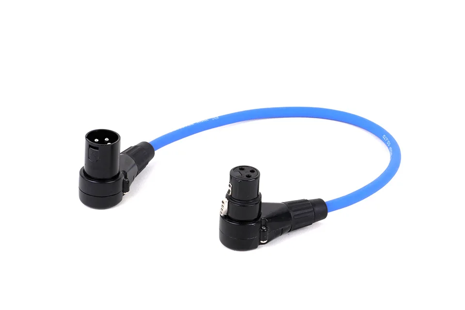 XLR-Kabel, 90-Grad-Stecker auf Buchse, Audiokabel, Kanone, symmetrisches XLR-Karton-Mikrofon, Mischpult, Soundkarte, Verlängerungsleitung – Detail 6