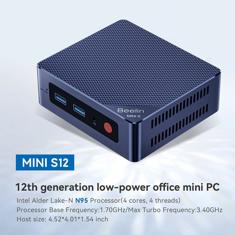 S13 Intel 13a generazione Mini PC N150 N100 N95 Computer host compatto per giochi di intrattenimento domestico per ufficio commerciale