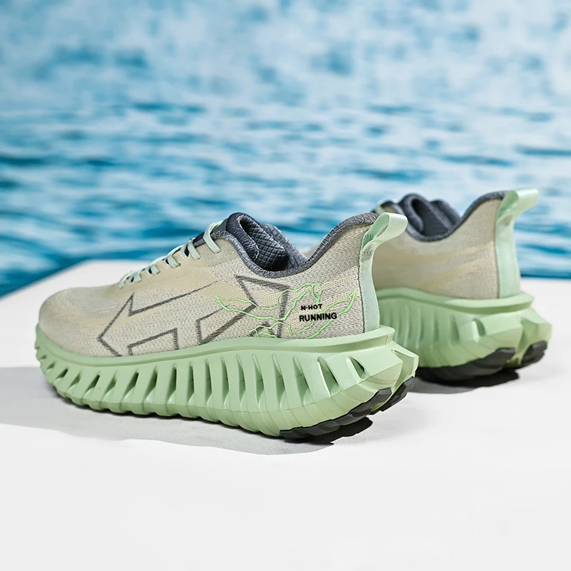 2026Men's Cushioning Running Shoes Lightweight Athletic Casual Sneakers Male Non-Slip Sports Shoes Outdoor Travel Walking Shoes