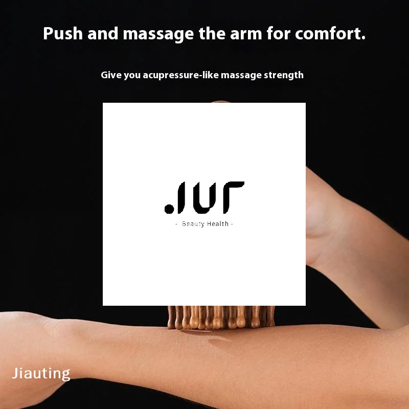 

Portable Sandalwood Gua Sha Massage Tool Head Neck Leg Body Meridian Massager Lymphatic Muscle Relief Pain Deep Tissue Massage