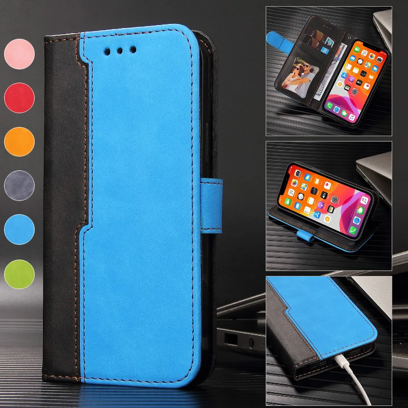 

Fashion Wallet Card Phone Cover For iPhone 15 14 Plus 13 12 11 Pro XR X XS XS Max 7 8 Plus Leather Magnetic Flip Case Phone Case