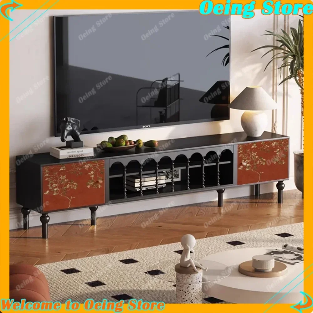 Design Modern Sideboards Tv Stands Shelf Luxury Rooms Ground Mueble Tv Minimalist Chest Long Legged Living Room Home Furniture