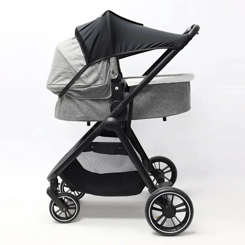 High-Landscape Two-Way Stroller Sunshade Shed Children'S Car Sunscreen Cover Uv-Proof Rain-Proof Accessories Commonly Used