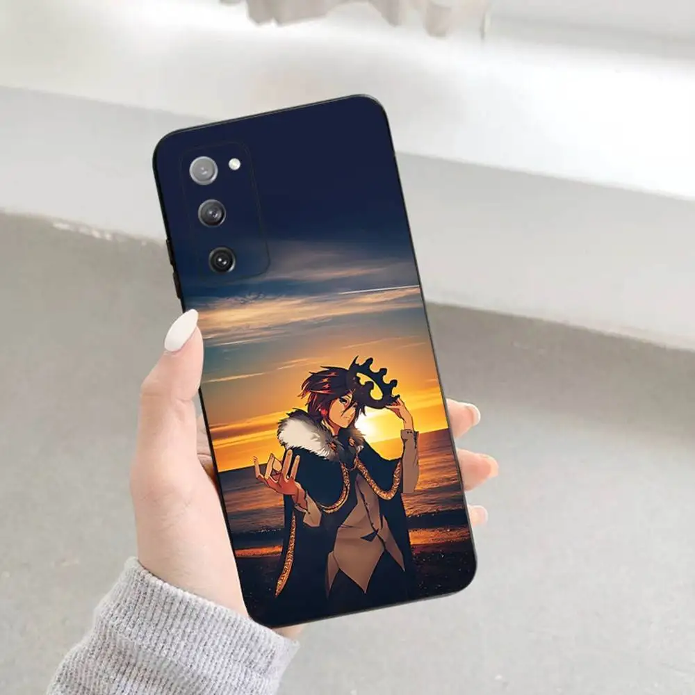 حافظة هاتف The Beginning After End لهاتف Samsung S 25,24,23,22,30,21,10,9,Ultra,Plus,Lite,FE,4,5G حافظة سوداء ناعمة