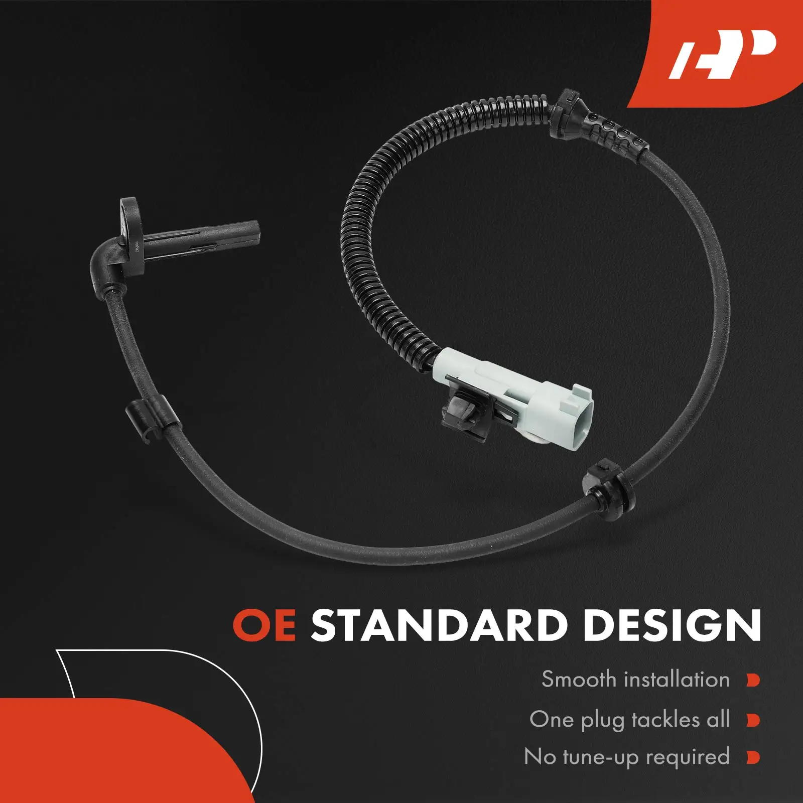 A-Premium Rear Driver Side ABS Wheel Speed Sensor for Chevrolet Sonic 2012-2020 4