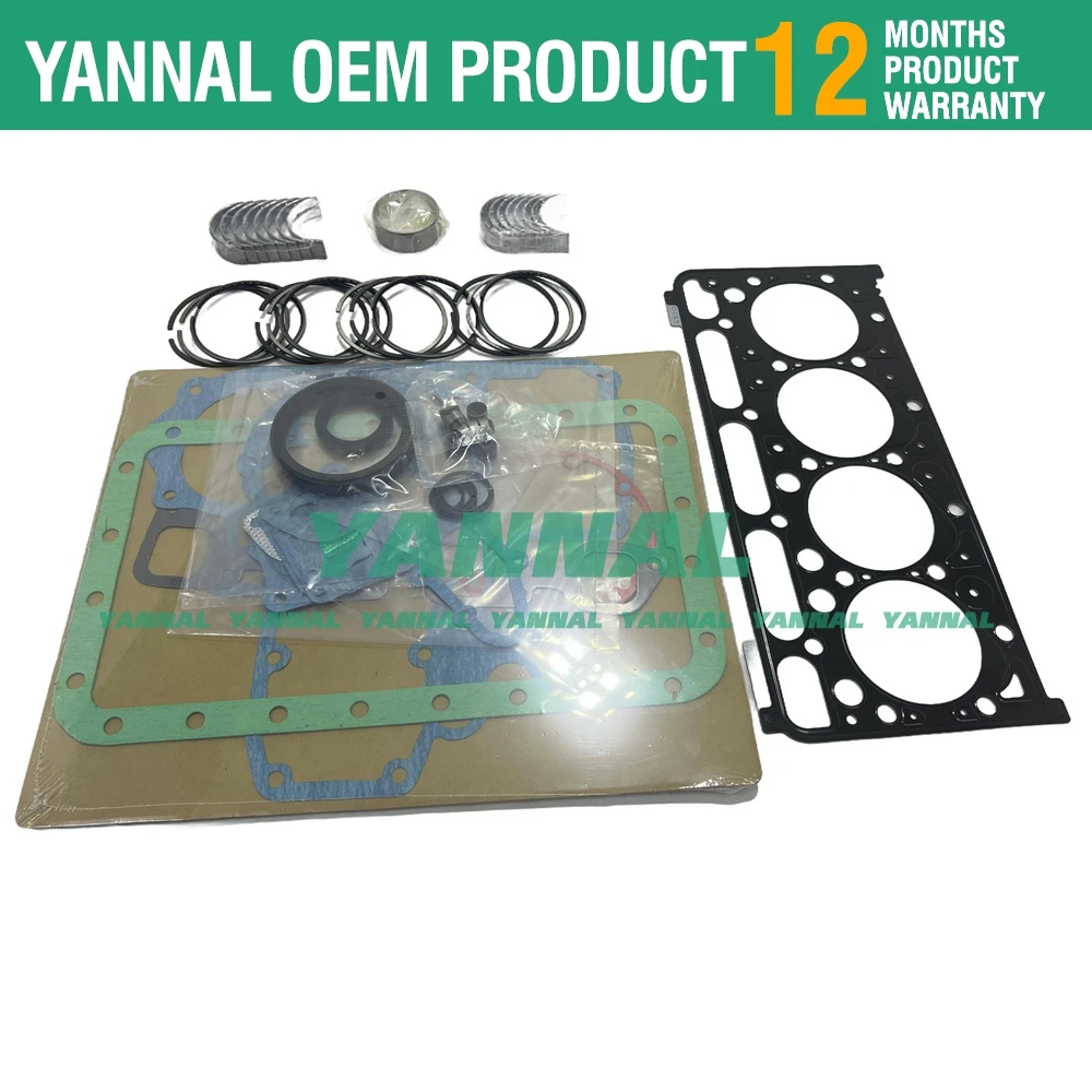 V2203T V2203E V2203EB Overhaul Re-ring Kit For Kubota Engine Indirect Injection