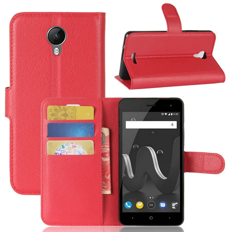 

For Wiko Jerry 2 Jerry2 5 Wallet Flip Leather Case for Wiko Jerry 2 Jerry2 5 phone Back Cover Housing case shell with Stand