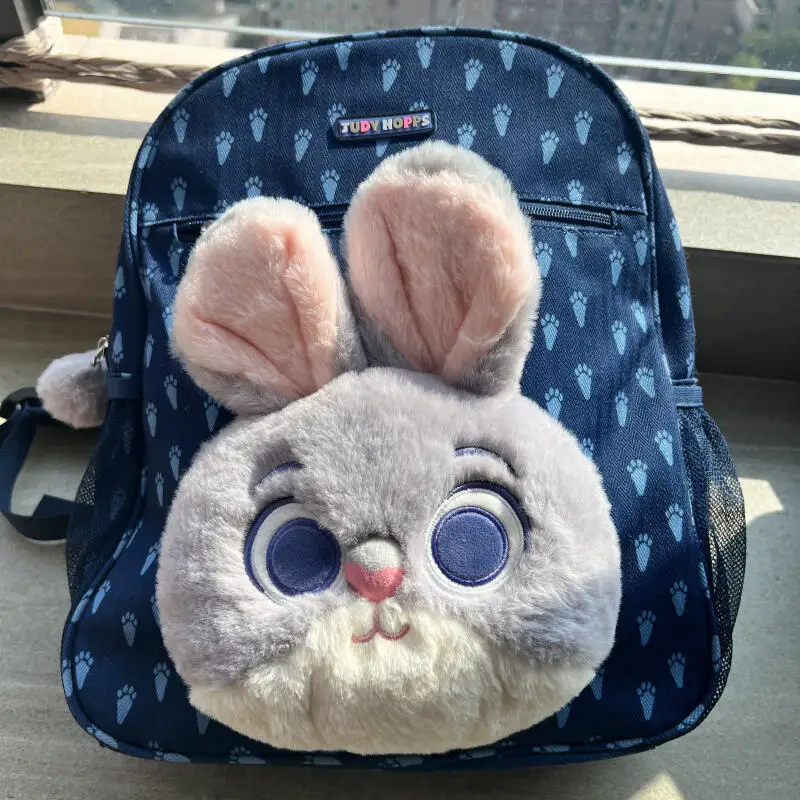 新しいニック・ジュディ・バックパックかわいい漫画クレイジーアニマルシティジュディ・ニックぬいぐるみ学生プリントバックパックバックパックガールギフト