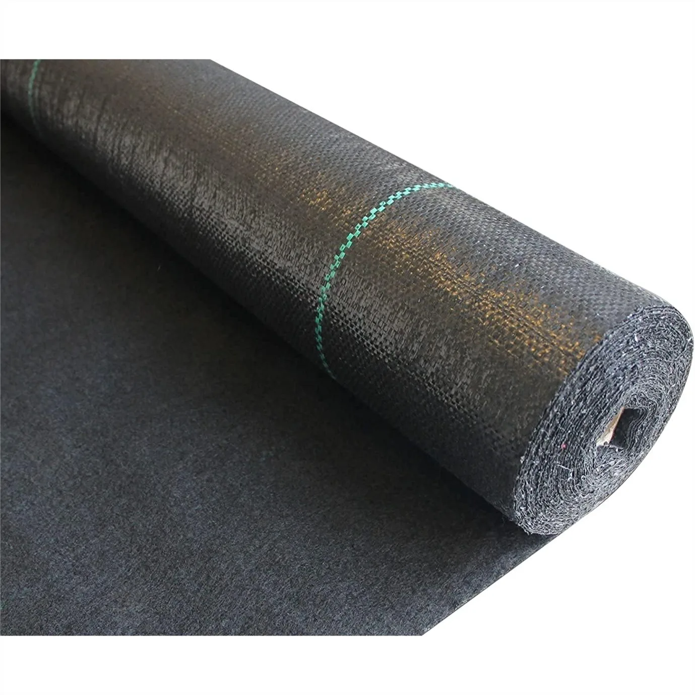 Garden Weed Barrier Fabric 4ft x 50ft - Heavy Duty Weed Block Mat for Easy Setup & Soil Moisture Conservation