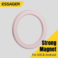 Essager Magnetic Metal Ring for Magsafe iPhone 16 15 14pro Android Phones Plate Sticker Rings For Magsafe Wireless Charger Stand