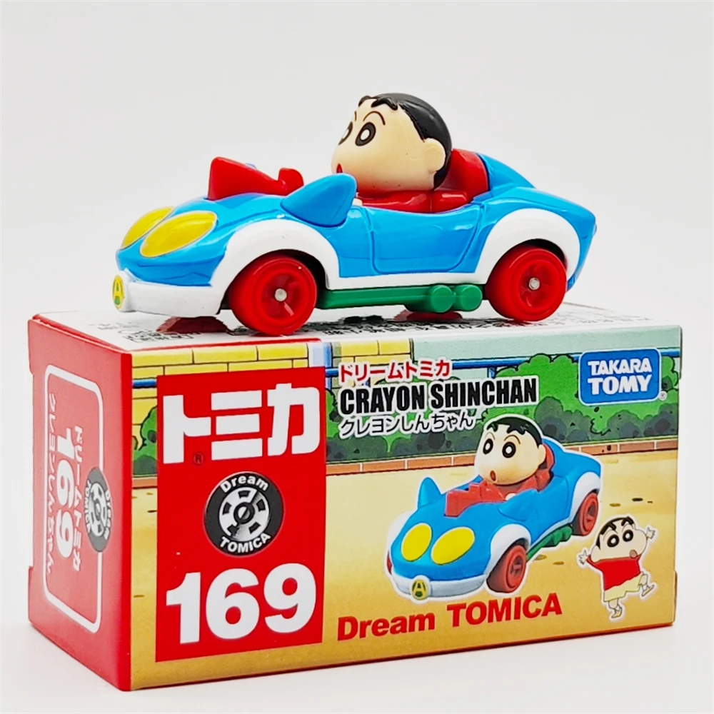 다카라 토미 토미카 시뮬레이션 합금 자동차 모델 만화 자동차 장식품 크레용 신짱 컬렉션 선물