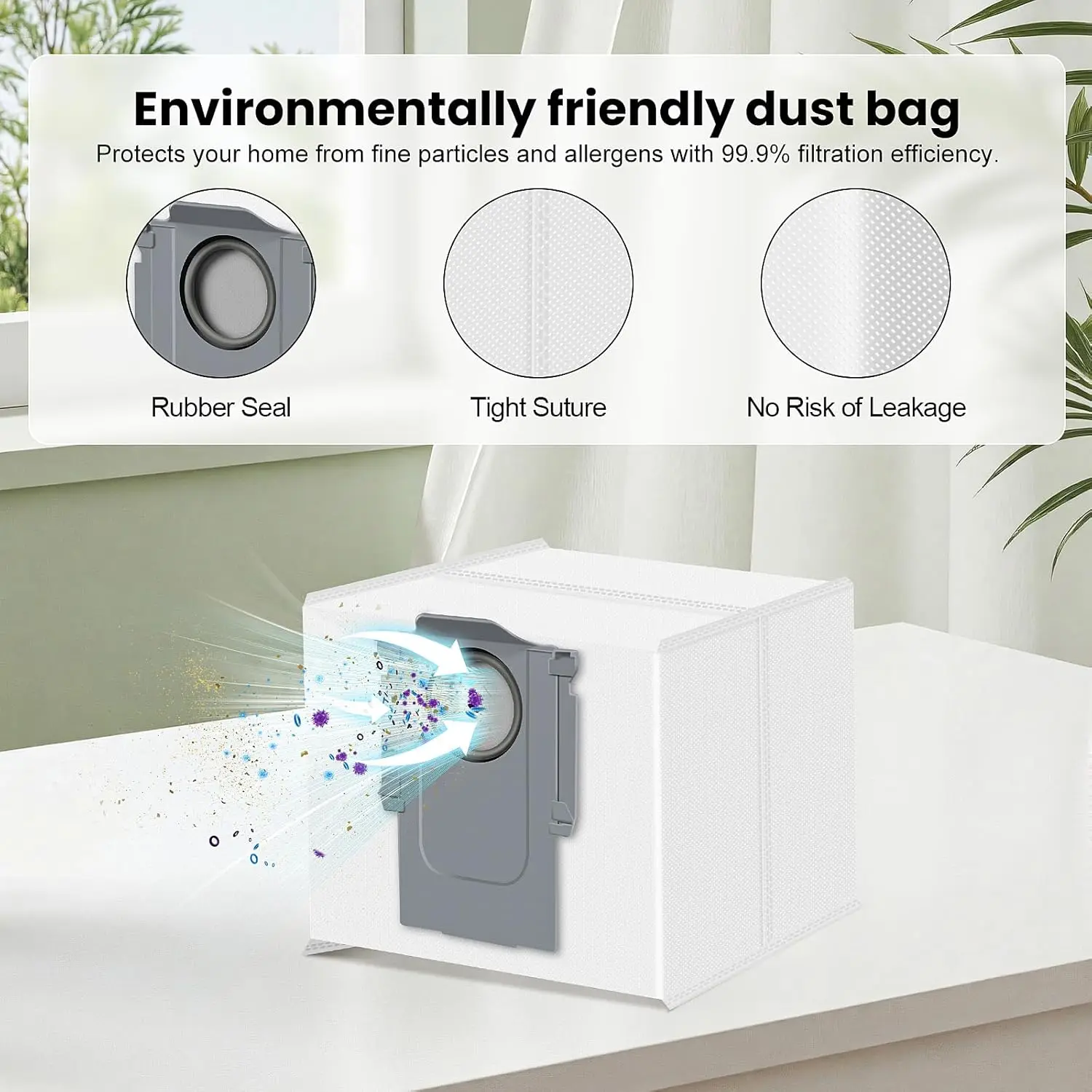 Roborock Q10 X5 /Q10 X5+ /Q10P /Q10P+ /Q10 PF /Q10 PF+ /Q8+ /Q8 Max Pro المنتجات الرئيسية فرشاة كيس الغبار فلتر Hepa مكنسة كهربائية