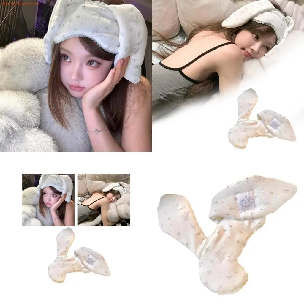 

F92D кролики ухо с ухой спящий завязанный глазам засыпают быстрее глазные из тени с завязанными глазами для подарков на день