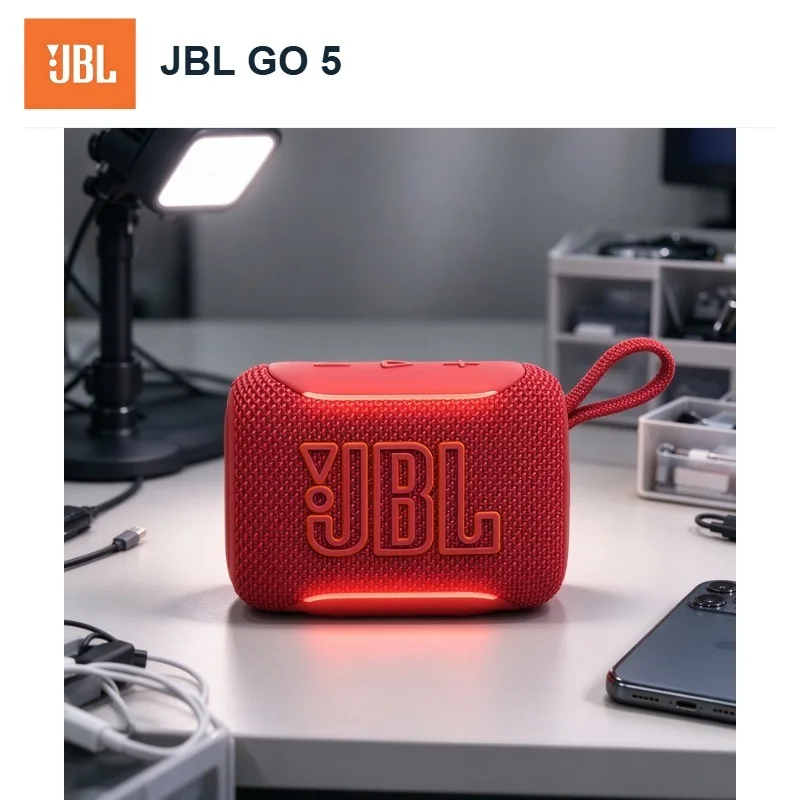 JBL GO5 Portable Speaker For Shower And Outdoor Picnic
