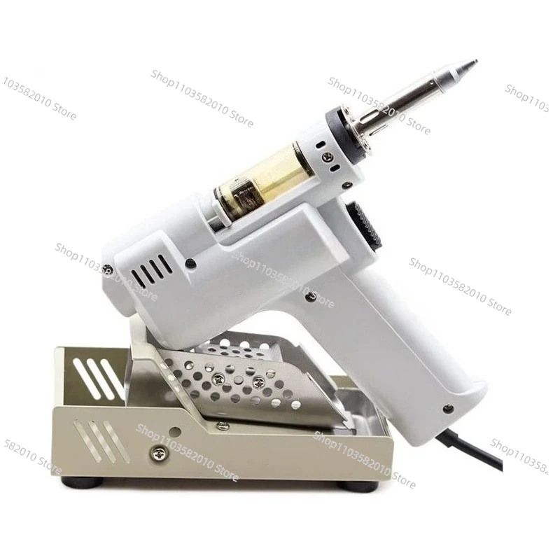 Professional 100W Electric Vacuum Desoldering Tool, 110V/220V Tin Suction Pump Solder Sucker with Anti-Static Protection