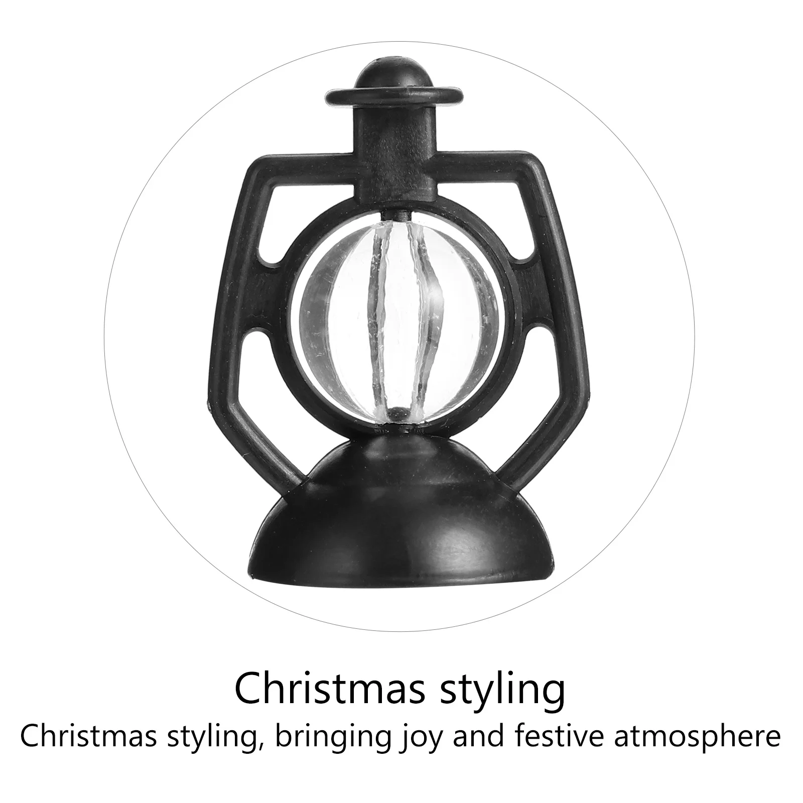 

20Pcs Exquisite Retro Oil Lamp Pendent Holiday Christmas Tree Decoration Mini Hanging Lamp DIY Xmas Pendent Shiny Dazzling