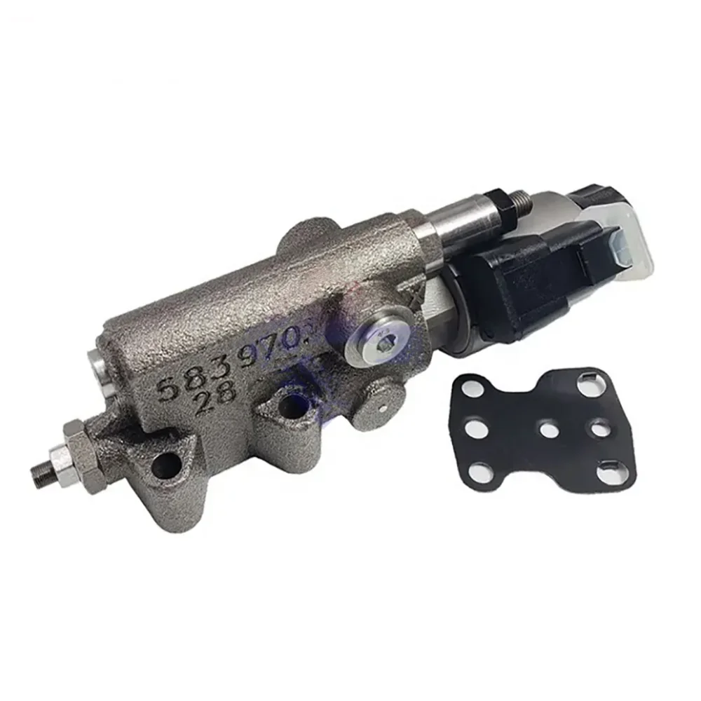 Para volvo a25g a30g a35g a40g a45g vee17487756 17487756 peças de reposição do motor válvula solenóide de controle da bomba hidráulica