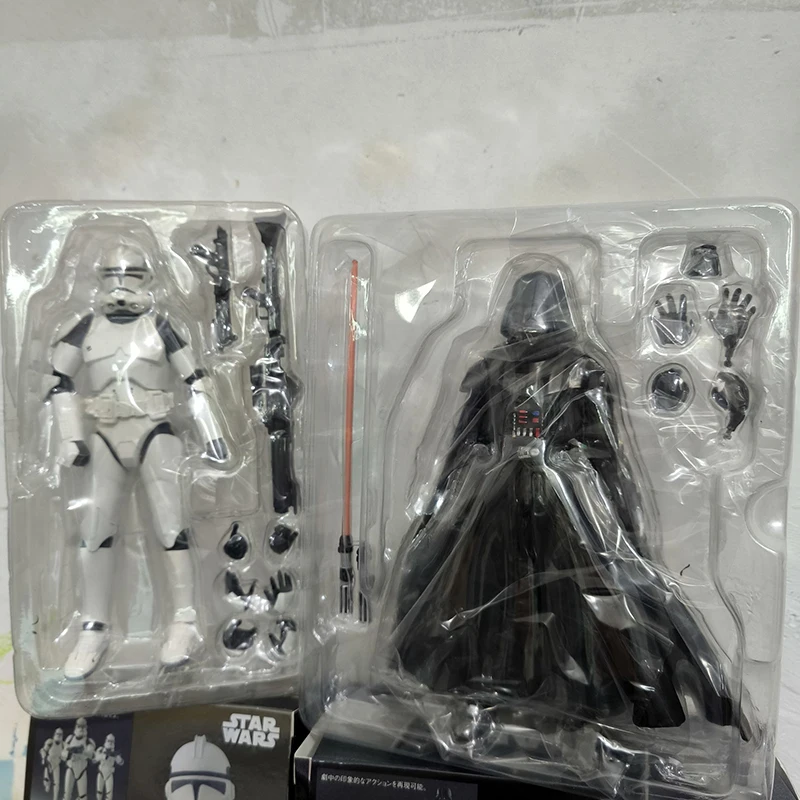 Star Wars Figure Darth Vader Dark Trooper Stormtrooper Action Figures Collection Model Toys Birthday Gift