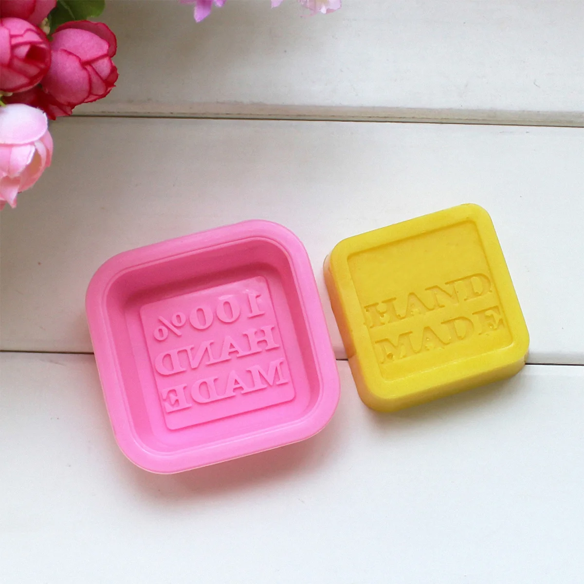 

25Pcs Silicone Soap Molds Tear Resistant Flexible DIY Handmade Soap Mold Cupcake Baking Silicone Molds Handmade Mold