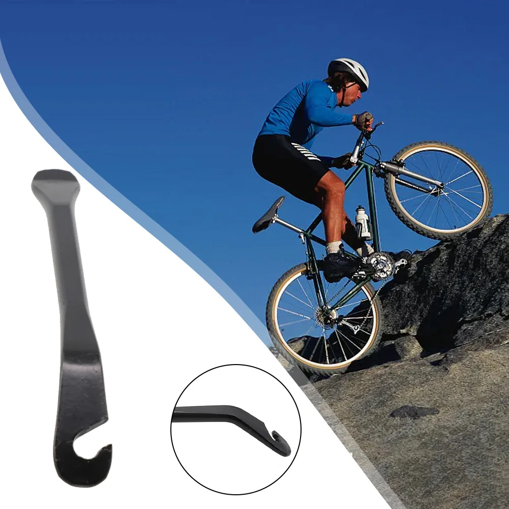 Bike Bicycle Tire Lever Repairing Tube Anti Rust Tyre Bike Black Silver Stainless Steel Tire Lever Maintenance