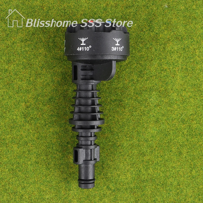 【S】1Pc 6 in1 Car Multi-functional High Pressure Cleaner Nozzle For Washbowl High Pressure Water Car Washing Accessories