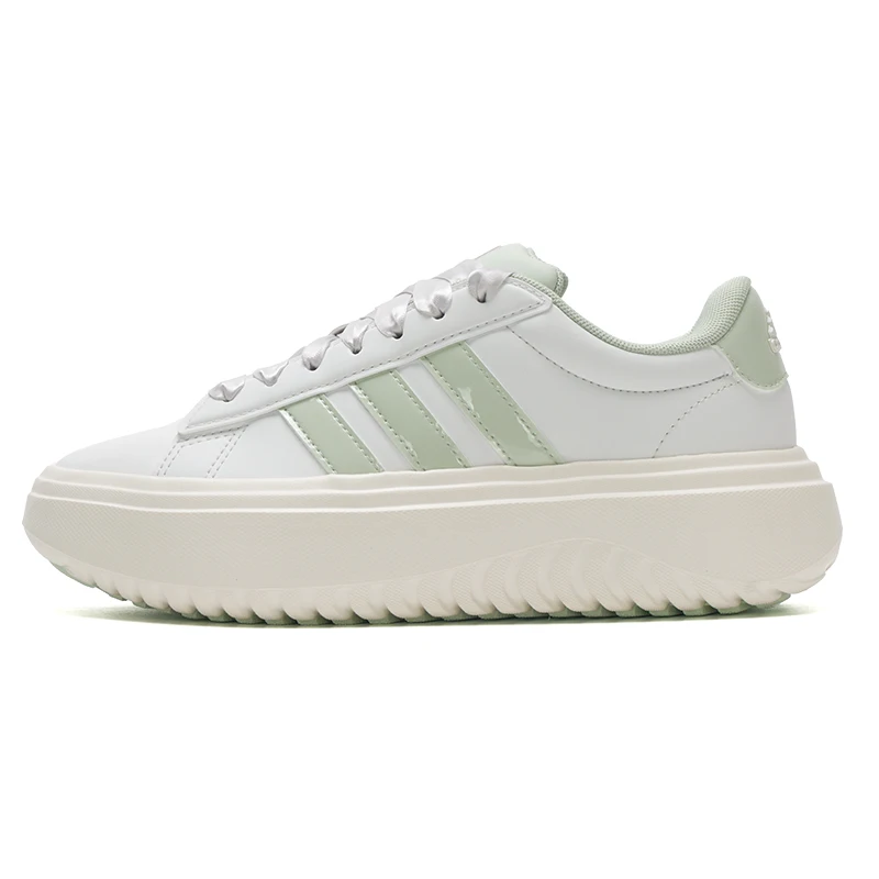 

Adidas Women's Shoes, Wear-Resistant Casual Shoes, Fashionable and Comfortable White Shoes, Breathable Low-Top Sneakers, Sports Shoes Jr0705