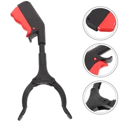 Fetcher Trash Tongs Bending-free Clip Elder Grabber Reacher Tool Garbage Clamps Iron Heavy Duty Pickup Sticks