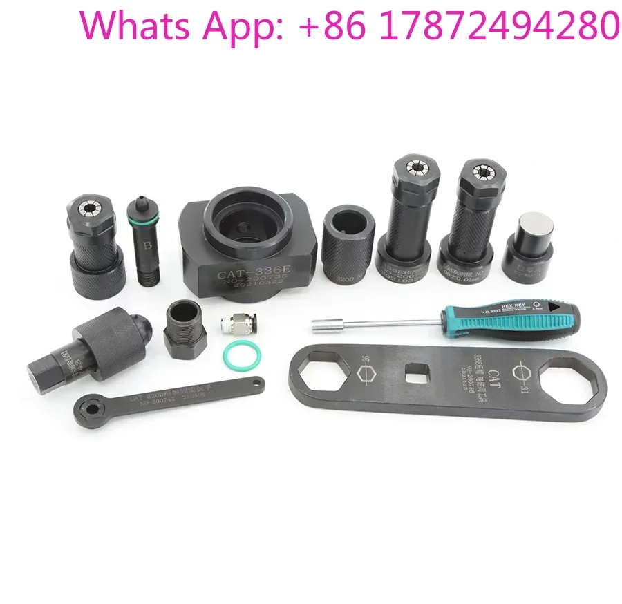 hot sale  Common Rail Diesel Fuel Injector Disassembly Measuring Tool  Injector Repair Tool for Cat 320D/336E Injec