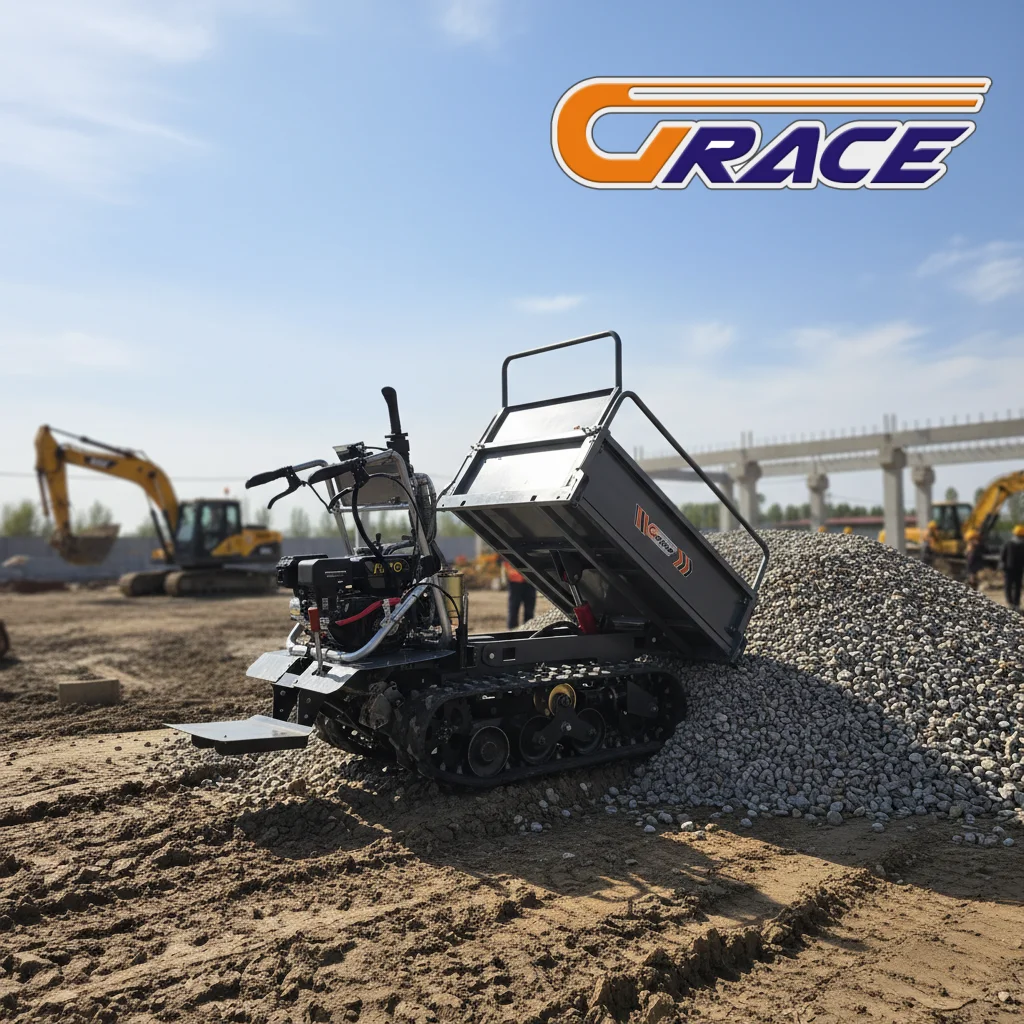 

High Quality Mini Dumper Truck 1000kg EURO 5 EPA Fast Delivery Crawler Mini Dumper Hot Sale