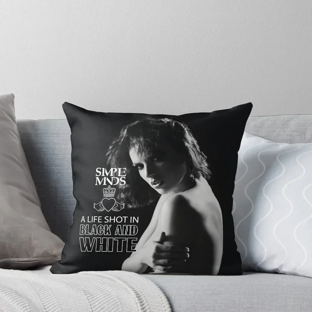 

A Life Shot in Black and White Throw Pillow Christmas Pillow Covers Decorative Sofa Cushion Sofas Covers pillow