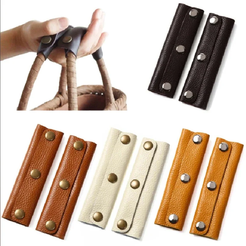 

Сумочка для багажа, с фиксированной застежкой, кожаный защитный чехол, противоскользящая и износостойкая ручка и ручка для сумки для покупок.