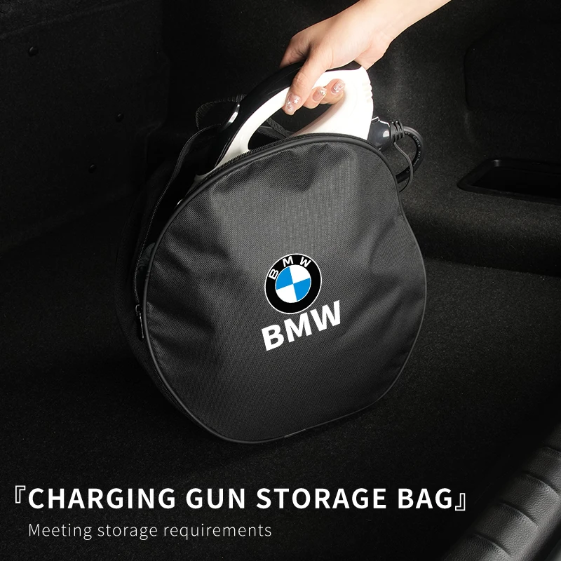 Car Trunk Storage Bag Car Tool Charging Gun Organizer For BMW E46 E90 E60F10 F30 E36 F20  E90 E70 E91 E30 G30 G20