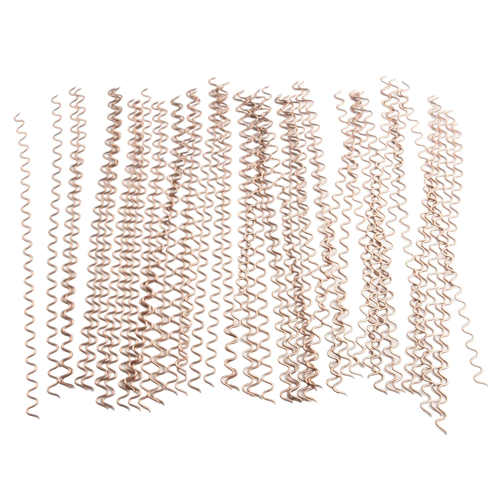 50/100pcs Car Wiggle Wires 320-335mm Spot Welding Electrodes Wave Wires Car Spotter Dent Puller Paint Dent Repair Tool