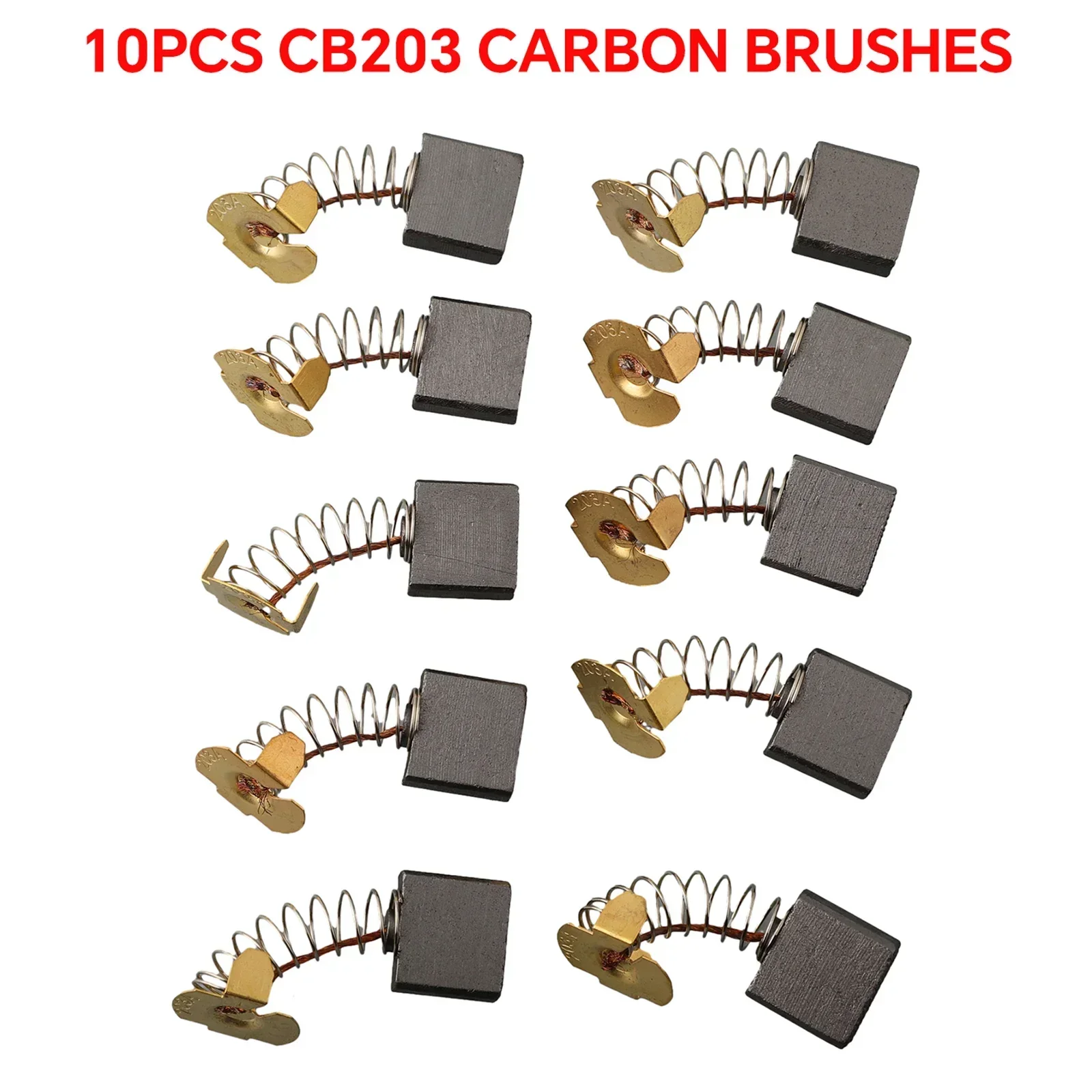 10pcs Carbon Brushes For Angle Grinder GA4530R GA4534 JS1000 GA5030 TM3000C PJ7000 Power Tools