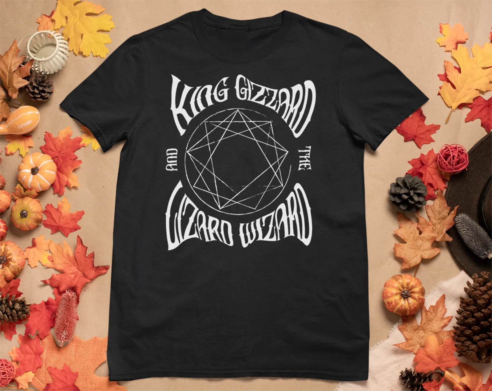 KING GIZZARD AND THE WIZARD LIZARD T SHIRT MUSIC Shirt Size S-4XL NL1413