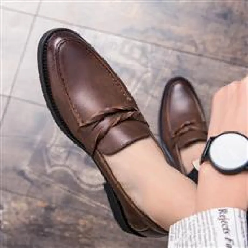 이탈리아 스타일 클래식 더비 슈즈 남성 수제 가죽 레이스업 단색 히잡 오피스 웨딩 드레스 슈즈