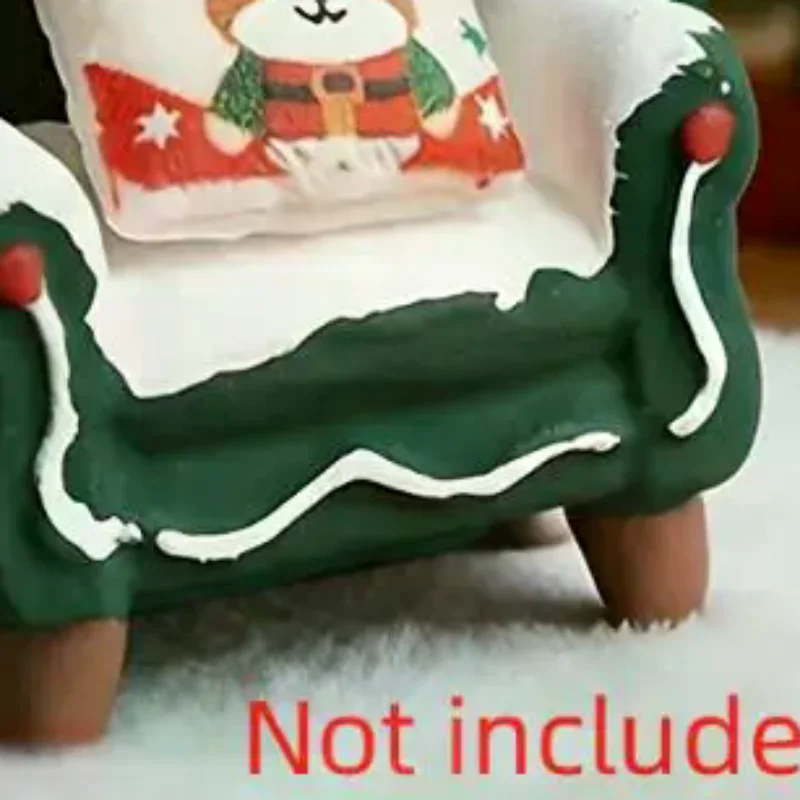 Miniature Christmas Tree-Shaped Chair Model Ornament Christmas Decoration Ornament Christmas Element Gift For Family Friends