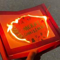 10PCS Paper Magic Fire Prop Fire Paper Magic Paper Flame Paper Ash Free Rose Paper Create Various Surprise Gifts Magician Props