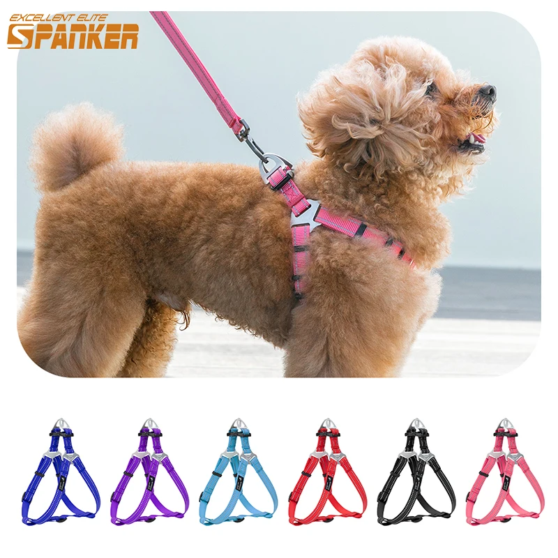 

Puppy Dog Harness Pet Chest Strap V Shape Vest Harness Cat Puppy Seat Belts Bulldog Chihuahua Pug Reflective Dogs Harness