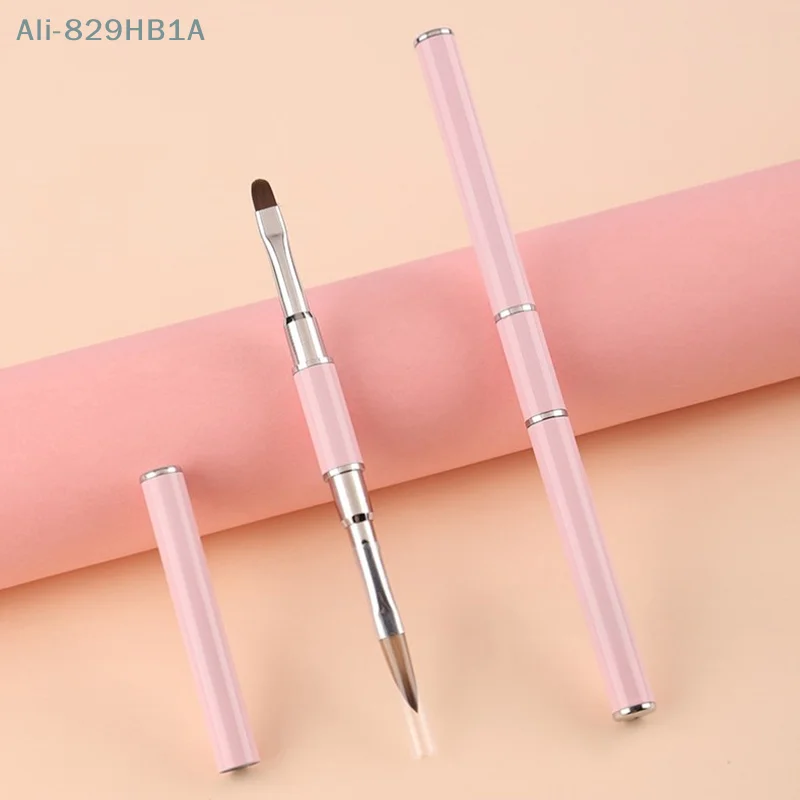 Dual-Ended Nagel bürste Acryl Nail Art Pinsel profession elle Gel Nagellack Liner Blumenmalerei Zeichnung Maniküre Werkzeuge