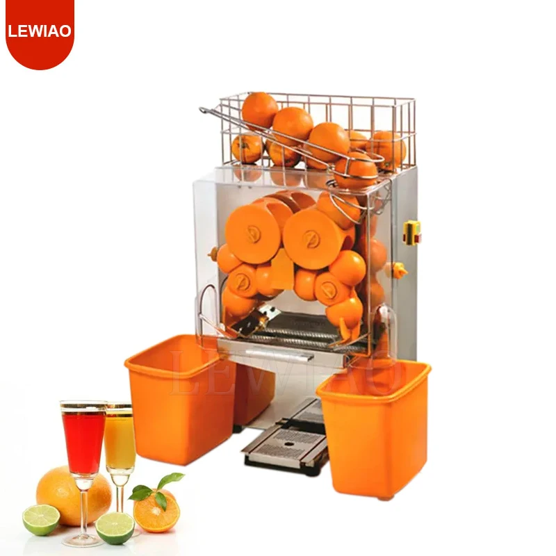 Desk Type Small Type Citrus Orange Automatic Juice Extractor Machine Commercial Automatic Orange Juicer Machine