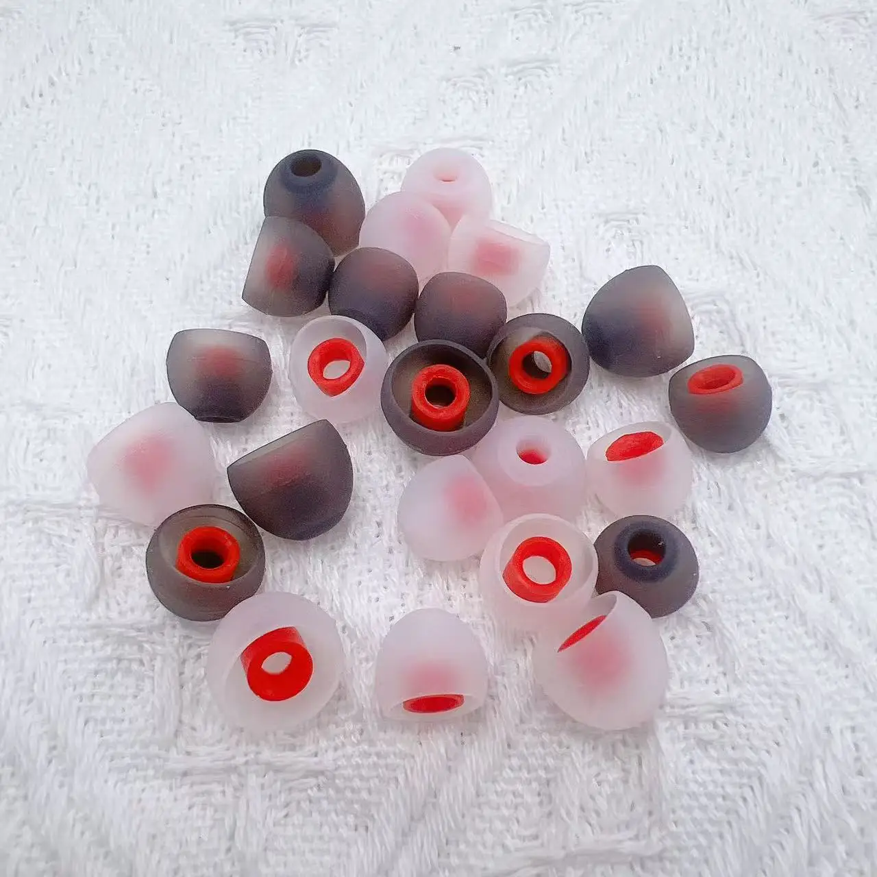 Silikon-Ohrpolster für In-Ear-Kopfhörer Silikon-Ohrstöpsel Ohrhüllen Headset-Zubehör 4,5mm (L M S)