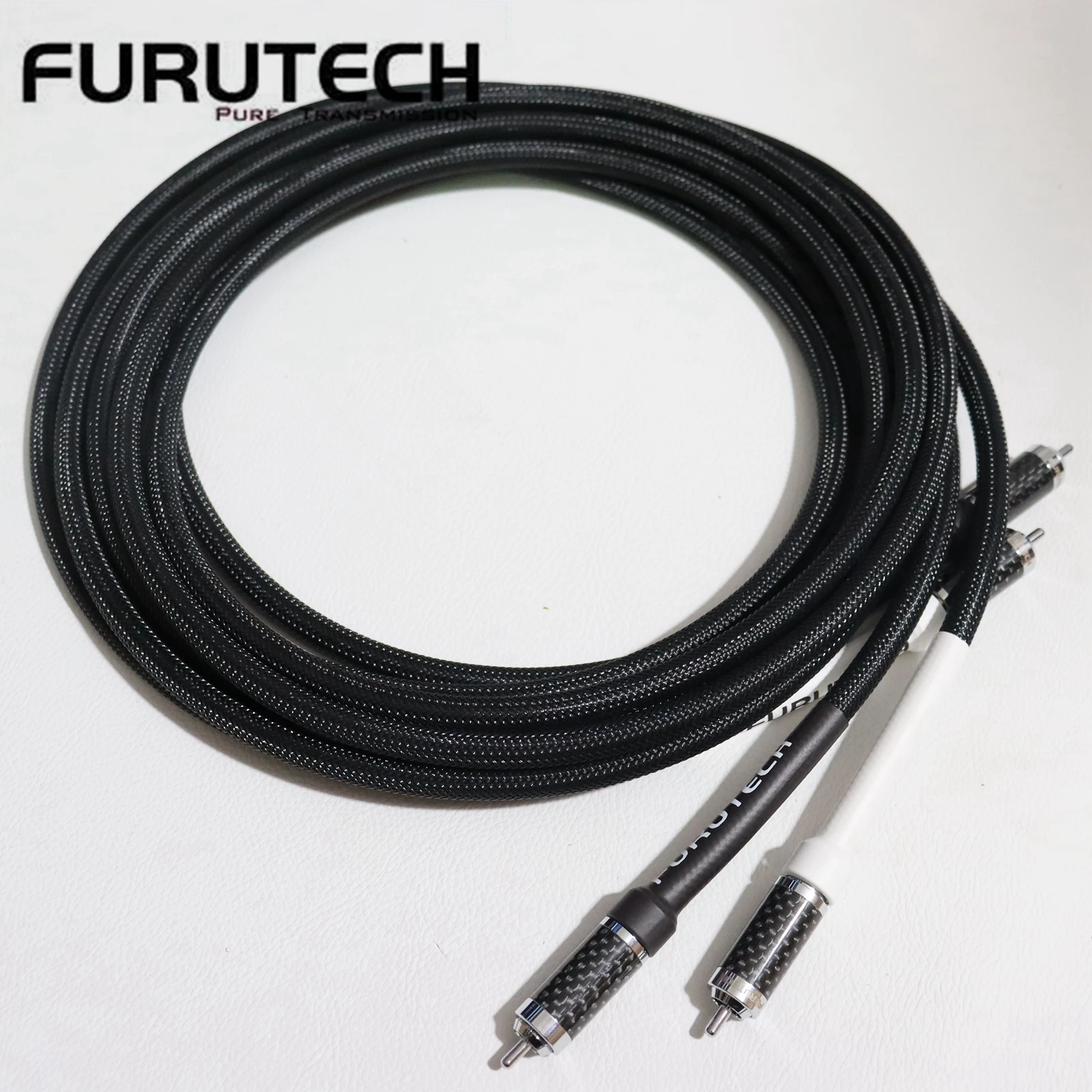 Furutech Alpha serics PCOCC dyrygent audiofilski kabel Audio RCA CD wzmacniacz lampowy RCA męski linia przez furutech RCA pulg connect